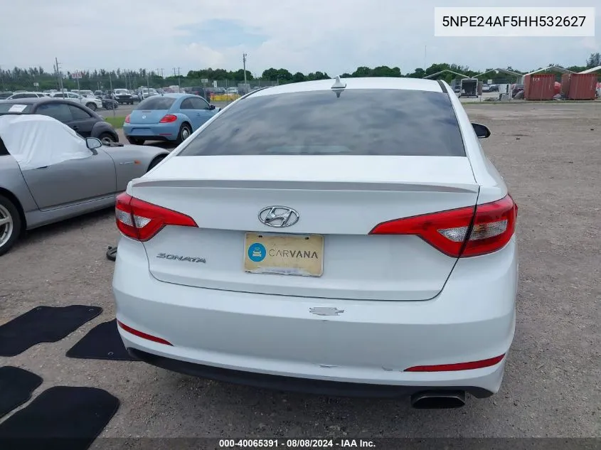 5NPE24AF5HH532627 2017 Hyundai Sonata Se