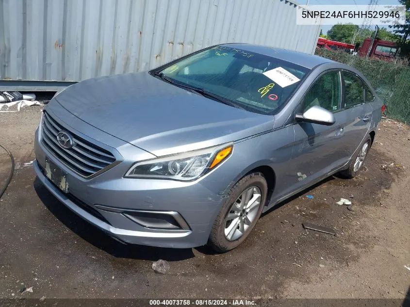 5NPE24AF6HH529946 2017 Hyundai Sonata