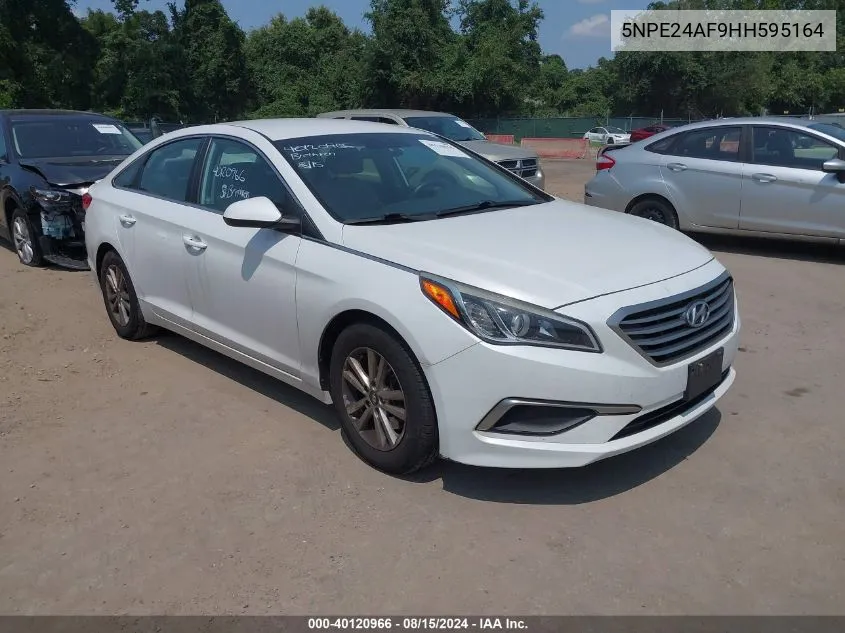 5NPE24AF9HH595164 2017 Hyundai Sonata