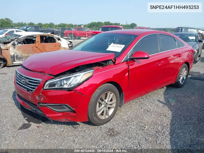 5NPE24AF1HH495253 2017 Hyundai Sonata Se