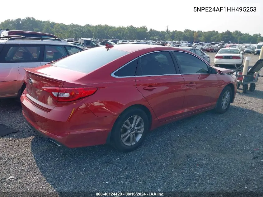 5NPE24AF1HH495253 2017 Hyundai Sonata Se