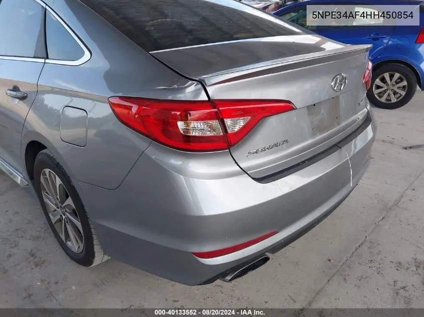 5NPE34AF4HH450854 2017 Hyundai Sonata Sport/Limited