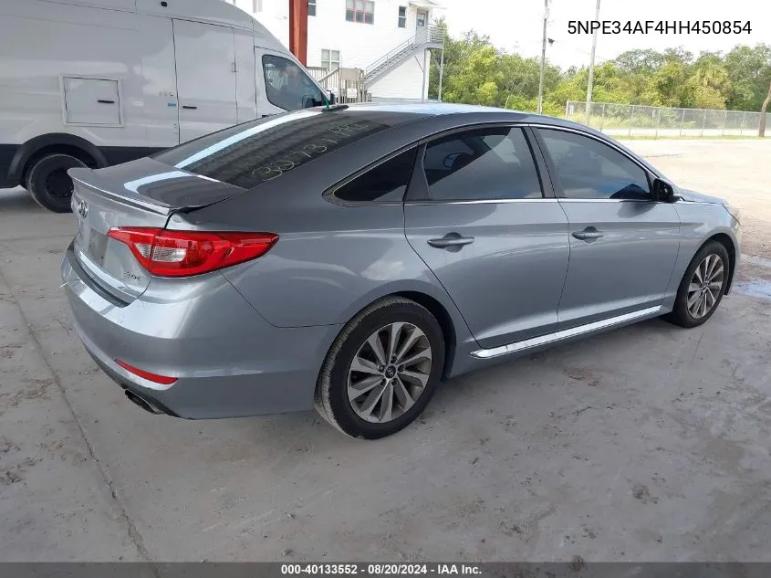 5NPE34AF4HH450854 2017 Hyundai Sonata Sport/Limited