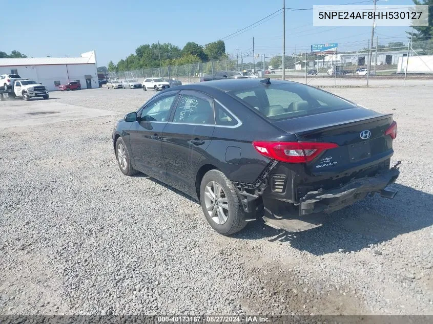 2017 Hyundai Sonata Se VIN: 5NPE24AF8HH530127 Lot: 40173167