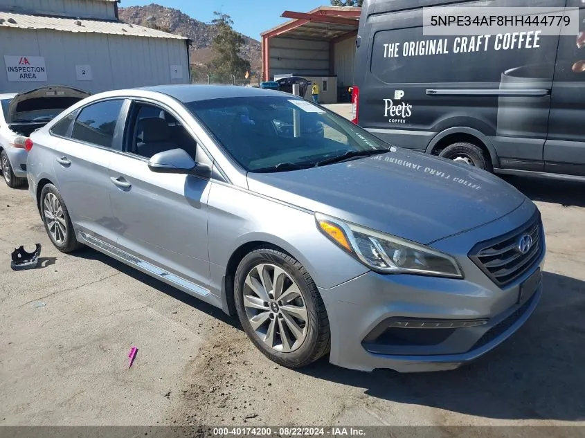 2017 Hyundai Sonata Sport VIN: 5NPE34AF8HH444779 Lot: 40174200