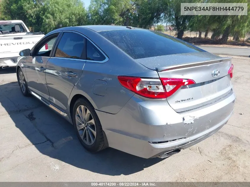 5NPE34AF8HH444779 2017 Hyundai Sonata Sport