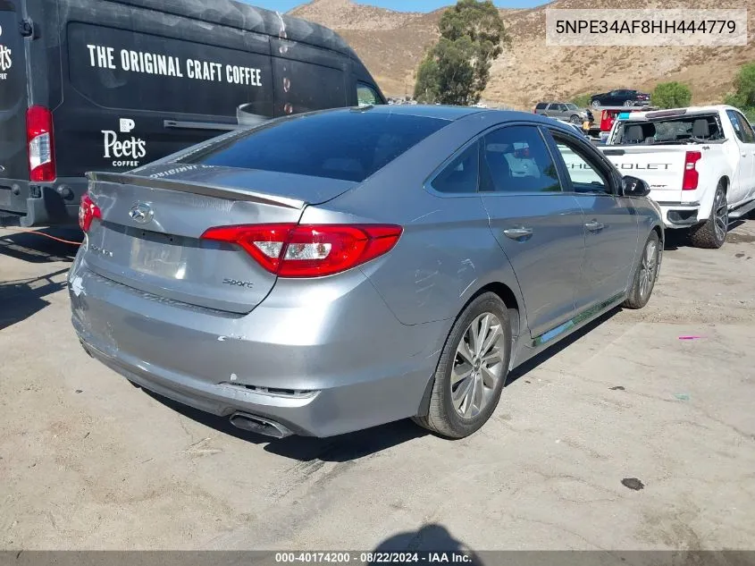 5NPE34AF8HH444779 2017 Hyundai Sonata Sport