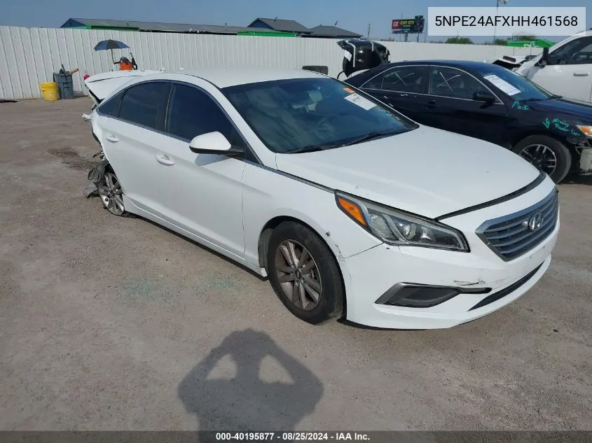 5NPE24AFXHH461568 2017 Hyundai Sonata