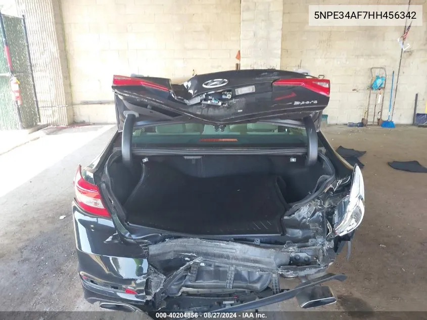 5NPE34AF7HH456342 2017 Hyundai Sonata Sport