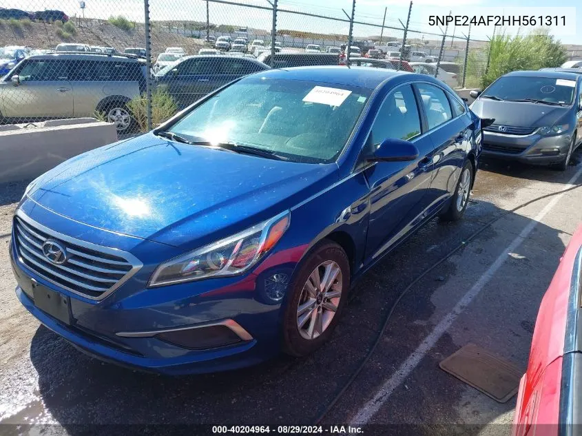 5NPE24AF2HH561311 2017 Hyundai Sonata