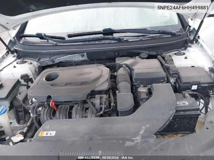 5NPE24AF6HH499881 2017 Hyundai Sonata Se