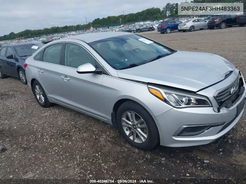 5NPE24AF3HH483363 2017 Hyundai Sonata Se