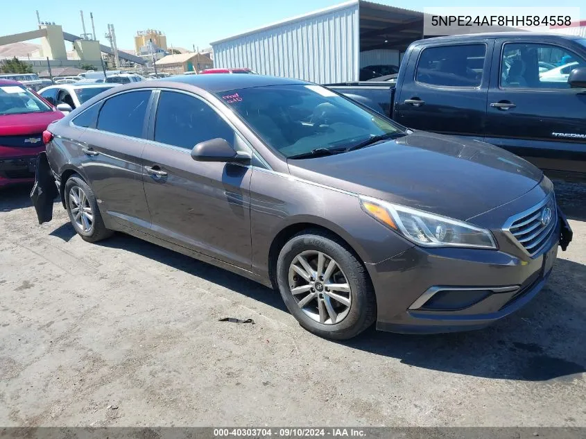 5NPE24AF8HH584558 2017 Hyundai Sonata