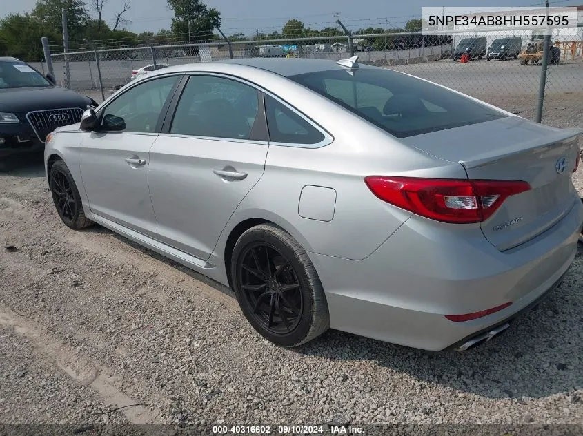 5NPE34AB8HH557595 2017 Hyundai Sonata Sport 2.0T