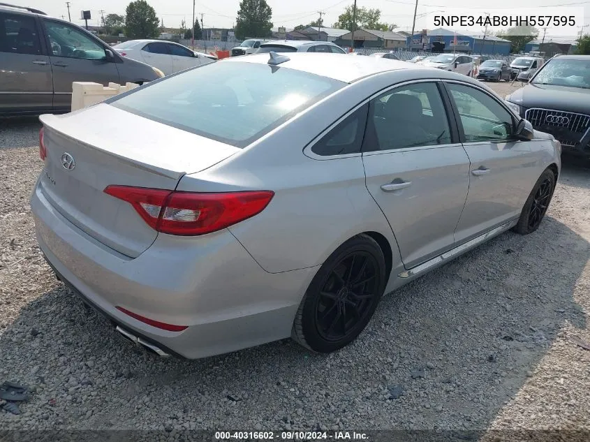 5NPE34AB8HH557595 2017 Hyundai Sonata Sport 2.0T