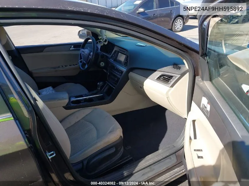 5NPE24AF9HH595892 2017 Hyundai Sonata Se