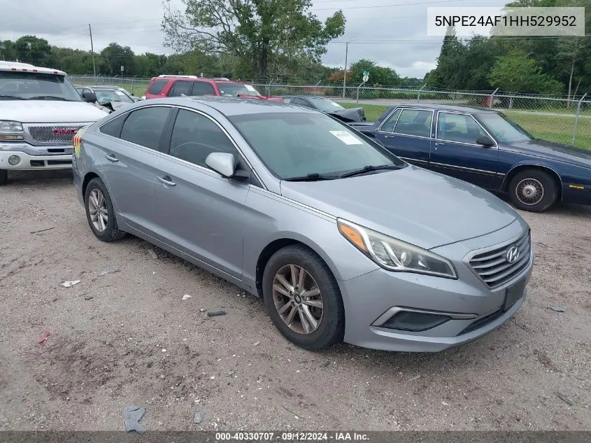 5NPE24AF1HH529952 2017 Hyundai Sonata Se