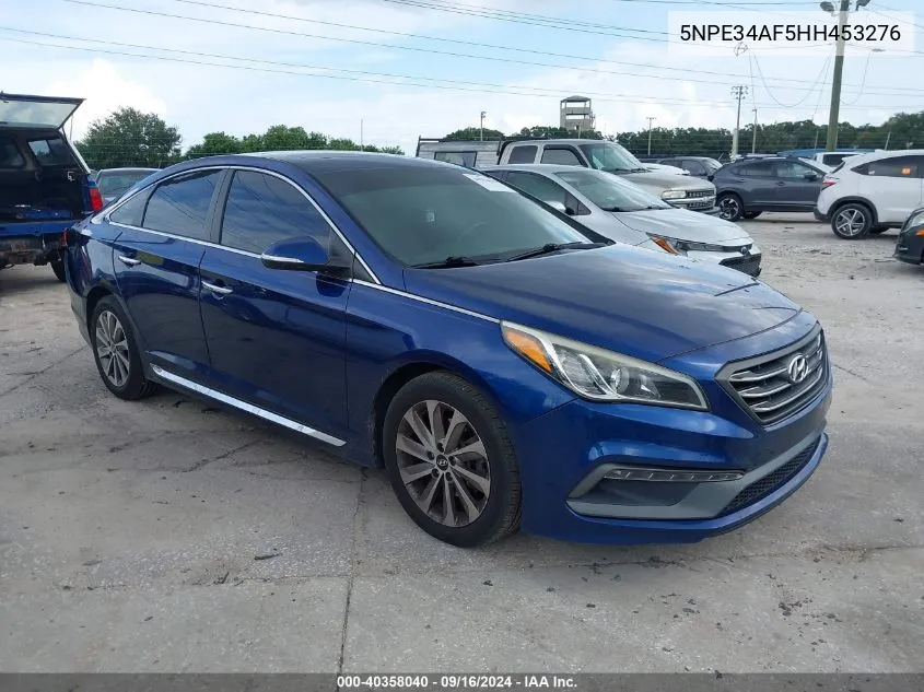 5NPE34AF5HH453276 2017 Hyundai Sonata Sport