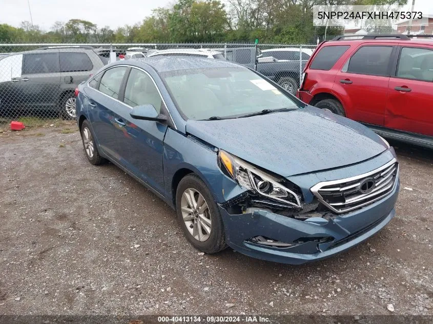 2017 Hyundai Sonata VIN: 5NPP24AFXHH475373 Lot: 40413134