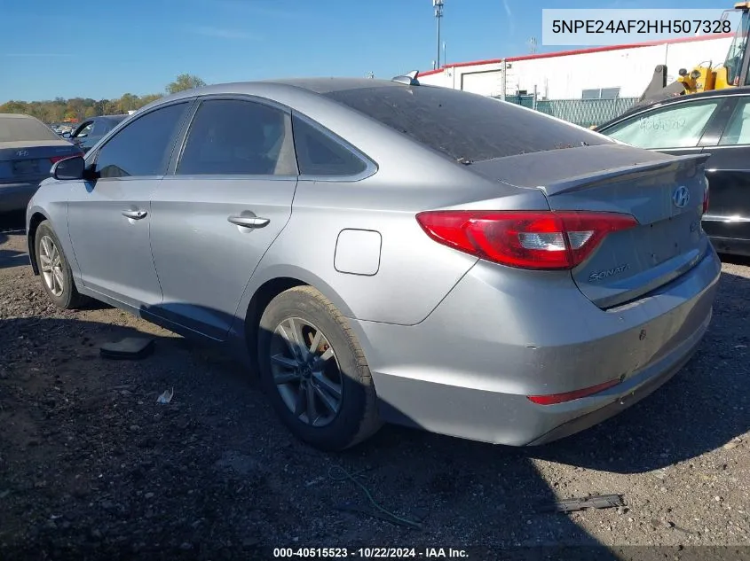 2017 Hyundai Sonata VIN: 5NPE24AF2HH507328 Lot: 40515523