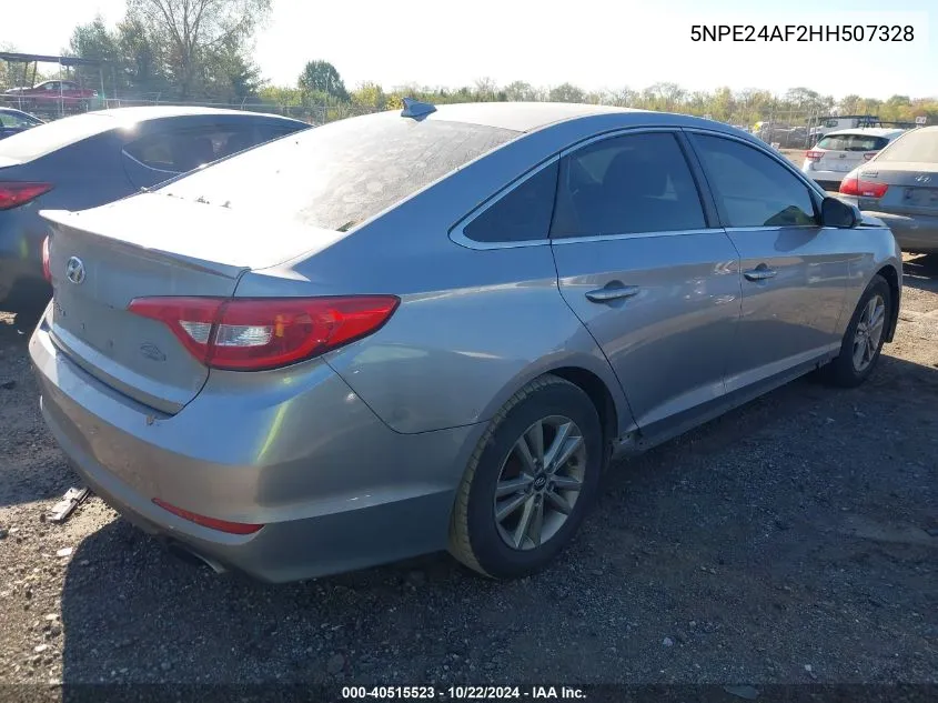 5NPE24AF2HH507328 2017 Hyundai Sonata