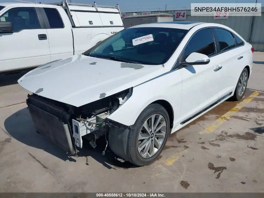 5NPE34AF8HH576246 2017 Hyundai Sonata Sport