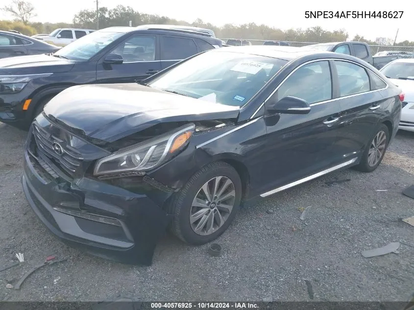 5NPE34AF5HH448627 2017 Hyundai Sonata Sport/Limited