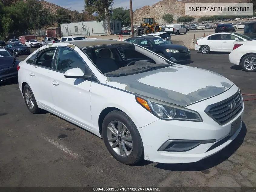 5NPE24AF8HH457888 2017 Hyundai Sonata