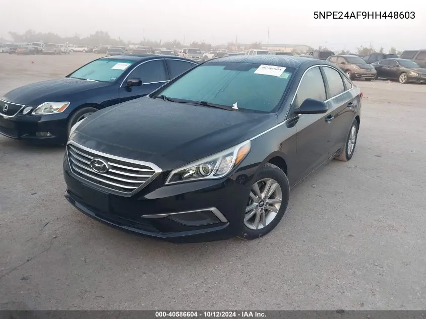 5NPE24AF9HH448603 2017 Hyundai Sonata Se