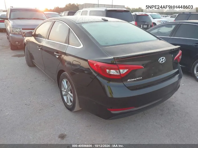 5NPE24AF9HH448603 2017 Hyundai Sonata Se