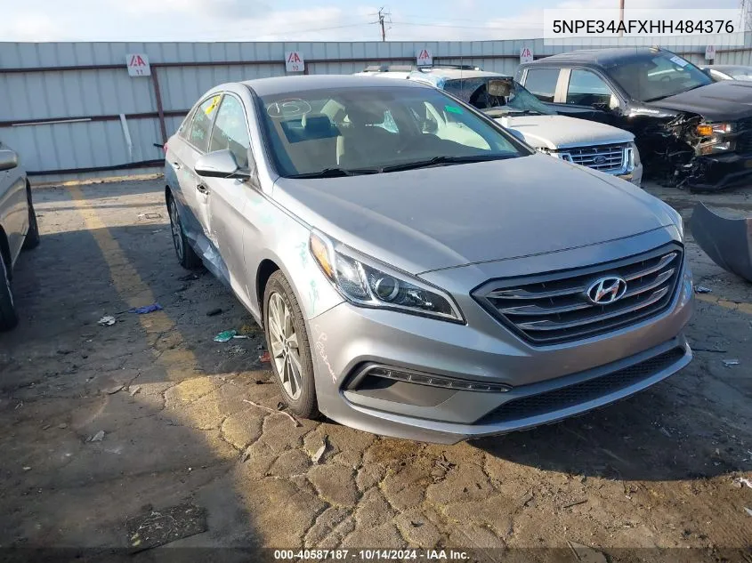 5NPE34AFXHH484376 2017 Hyundai Sonata Sport/Limited