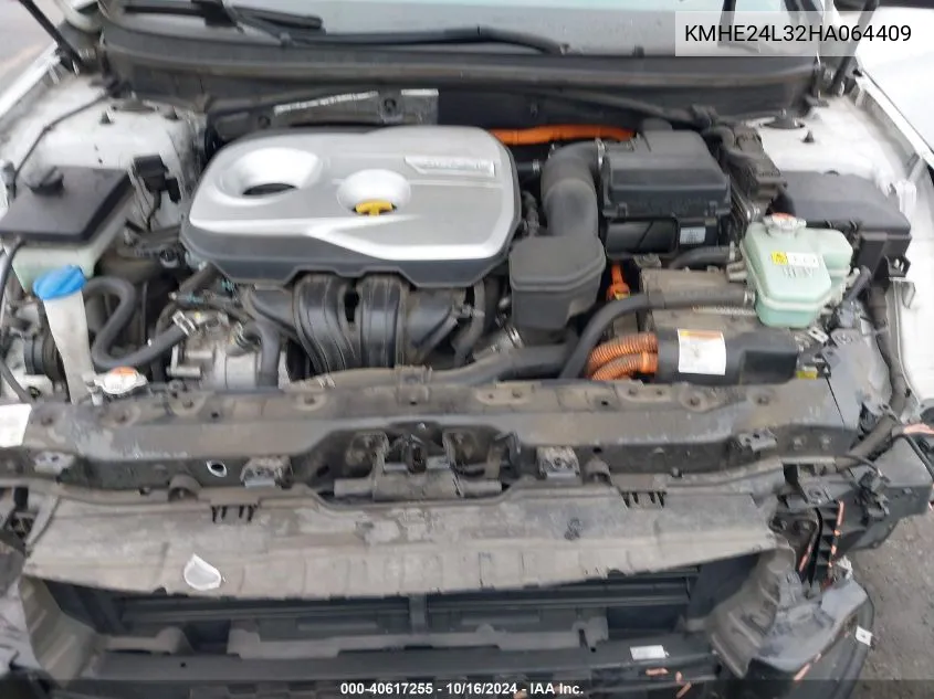 KMHE24L32HA064409 2017 Hyundai Sonata Hybrid Se