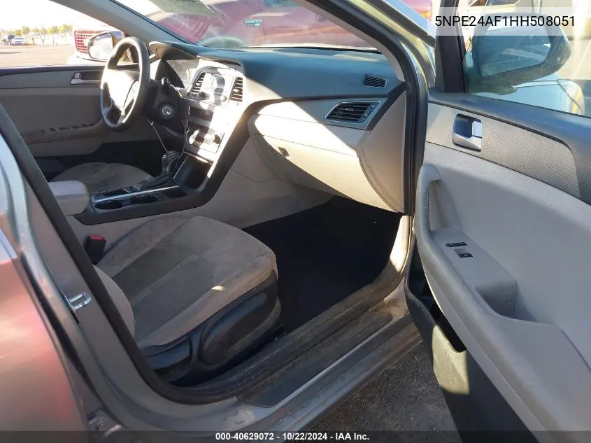 5NPE24AF1HH508051 2017 Hyundai Sonata