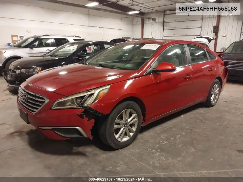 5NPE24AF6HH565068 2017 Hyundai Sonata