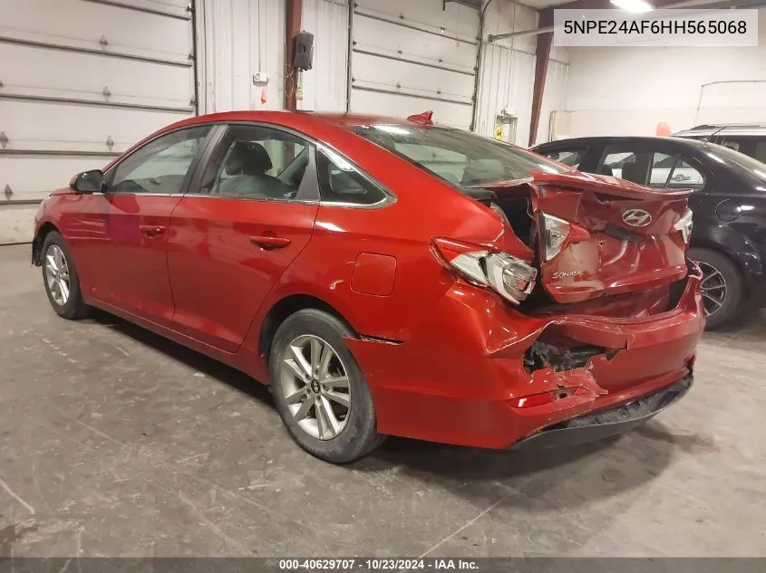 5NPE24AF6HH565068 2017 Hyundai Sonata