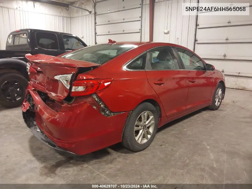 5NPE24AF6HH565068 2017 Hyundai Sonata