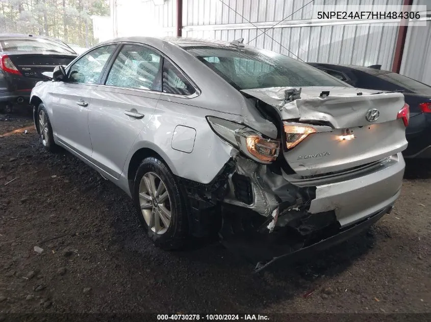 5NPE24AF7HH484306 2017 Hyundai Sonata Se