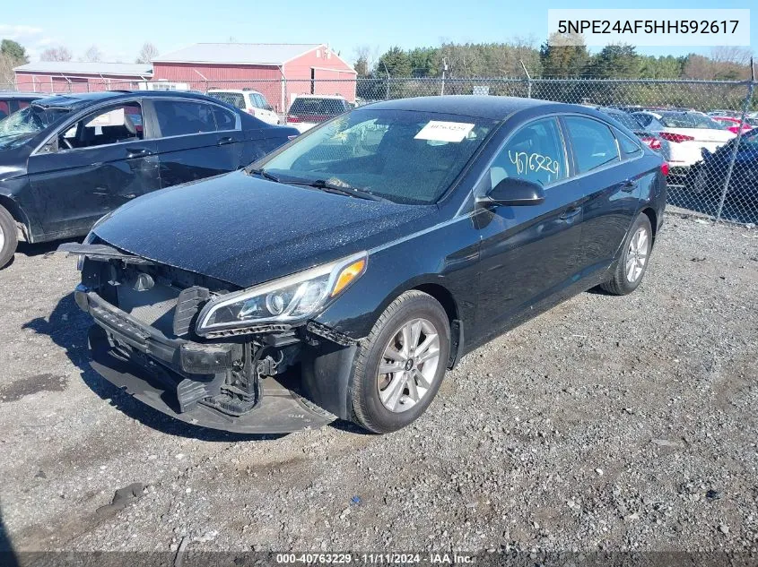 5NPE24AF5HH592617 2017 Hyundai Sonata