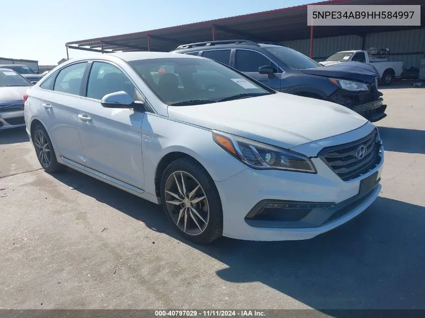 5NPE34AB9HH584997 2017 Hyundai Sonata Sport 2.0T