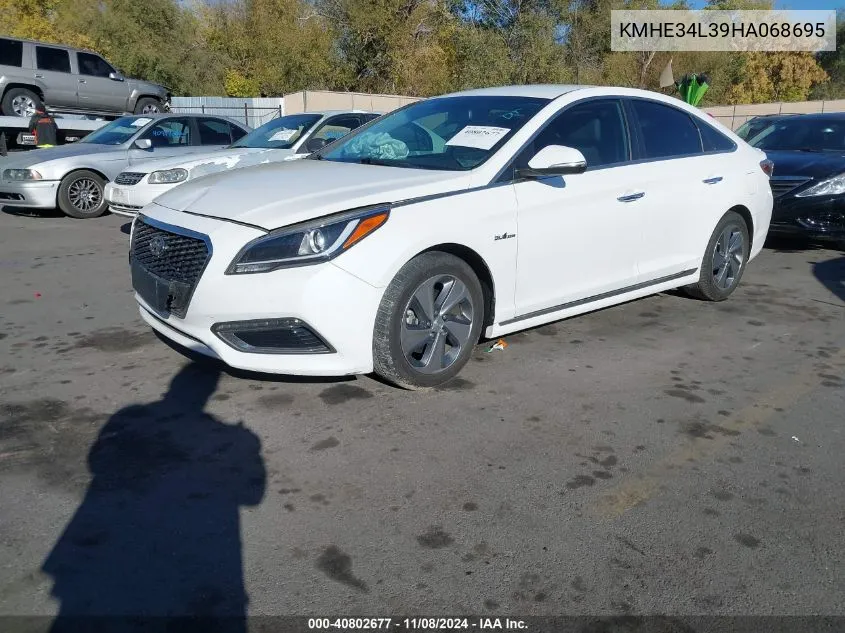 KMHE34L39HA068695 2017 Hyundai Sonata Hybrid Limited