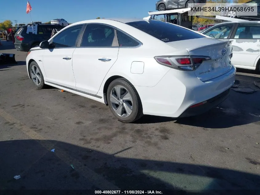 KMHE34L39HA068695 2017 Hyundai Sonata Hybrid Limited