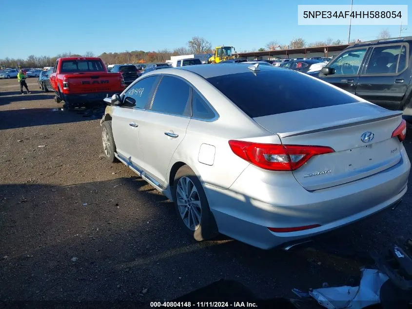 5NPE34AF4HH588054 2017 Hyundai Sonata Sport