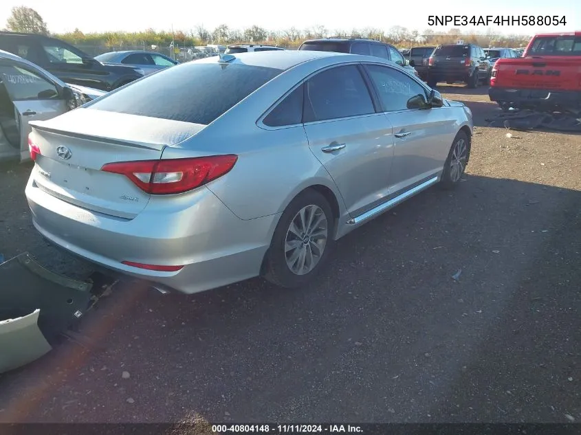 5NPE34AF4HH588054 2017 Hyundai Sonata Sport