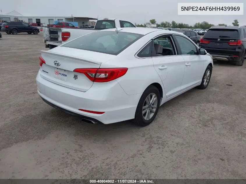 5NPE24AF6HH439969 2017 Hyundai Sonata