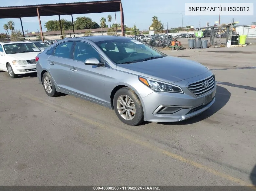 2017 Hyundai Sonata VIN: 5NPE24AF1HH530812 Lot: 40808268