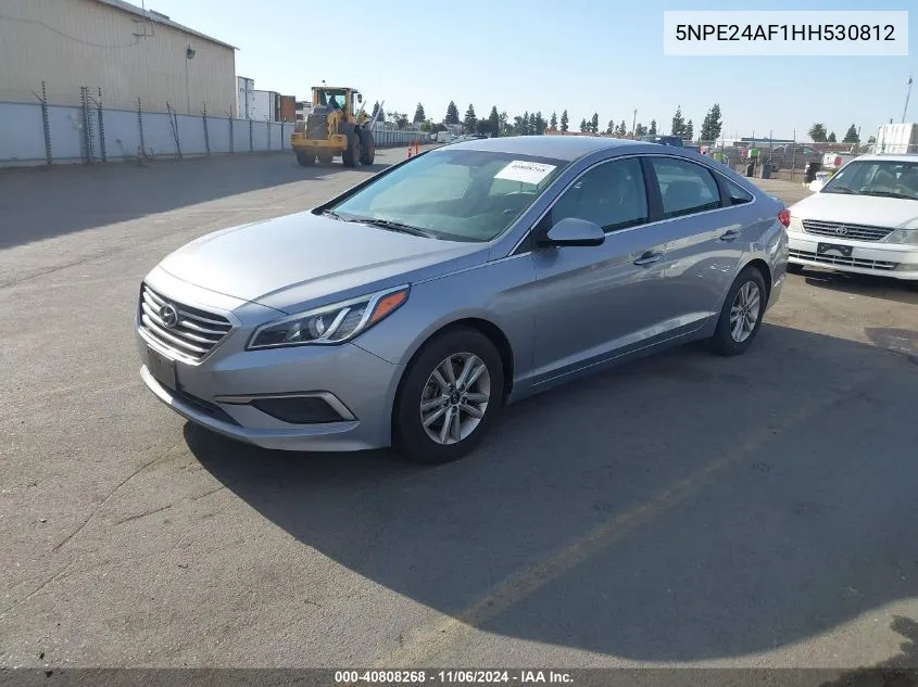 2017 Hyundai Sonata VIN: 5NPE24AF1HH530812 Lot: 40808268