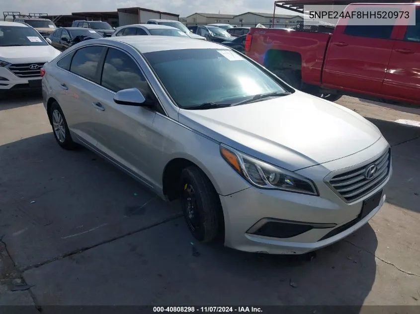 2017 Hyundai Sonata VIN: 5NPE24AF8HH520973 Lot: 40808298