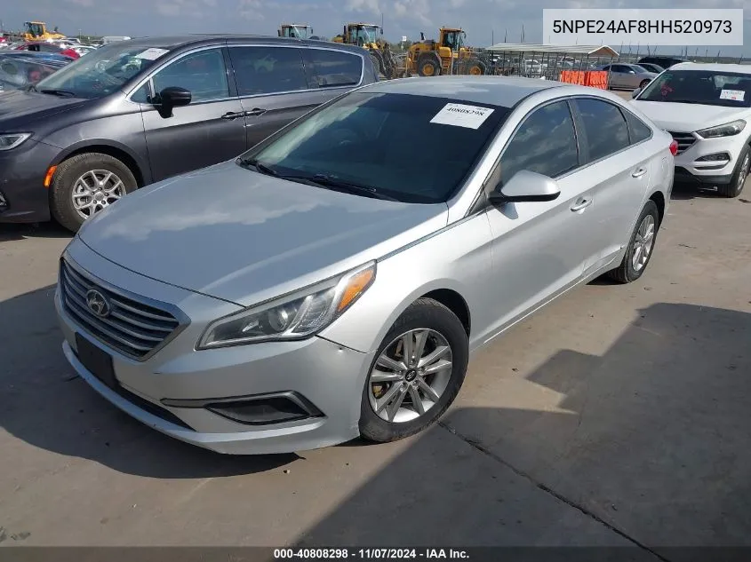 2017 Hyundai Sonata VIN: 5NPE24AF8HH520973 Lot: 40808298