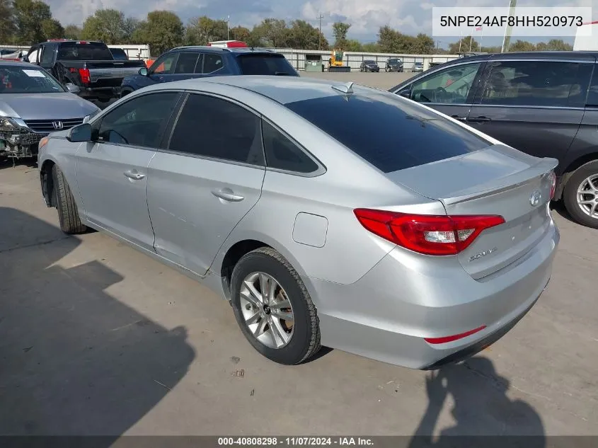 2017 Hyundai Sonata VIN: 5NPE24AF8HH520973 Lot: 40808298