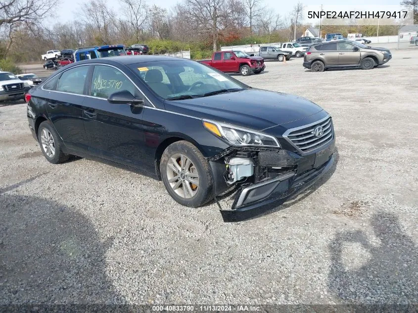 5NPE24AF2HH479417 2017 Hyundai Sonata Se